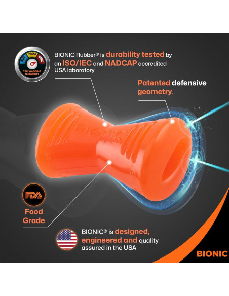 Hueso BIONIC para Perros Pequeños - Juguete Interactivo 9 kg Hueso BIONIC para Perros Pequeños - Juguete Interactivo 9 kg