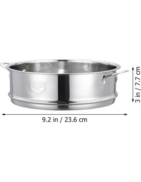 Cesta de Acero Inoxidable Kichvoe 23.6x22x7.7 cm para Cocción Cesta de Acero Inoxidable Kichvoe 23.6x22x7.7 cm para Cocción