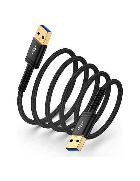 Cable USB 3.0 A a A 3 Metros CIQILY Alta Velocidad Cable USB 3.0 A a A 3 Metros CIQILY Alta Velocidad