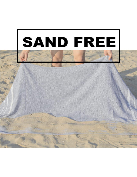 Toalla de Playa Turca Antfuny Aqua XL 182x182 cm Secado Rápido Toalla de Playa Turca Antfuny Aqua XL 182x182 cm Secado Rápido