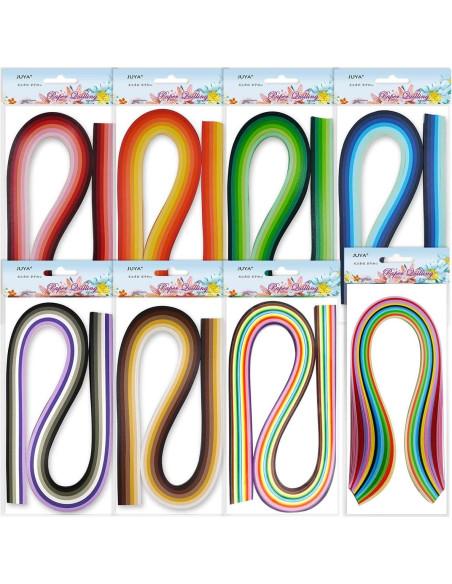 Kit de Quilling de Papel JUYA QK13 con 960 Tiras y Herramientas Kit de Quilling de Papel JUYA QK13 con 960 Tiras y Herramientas