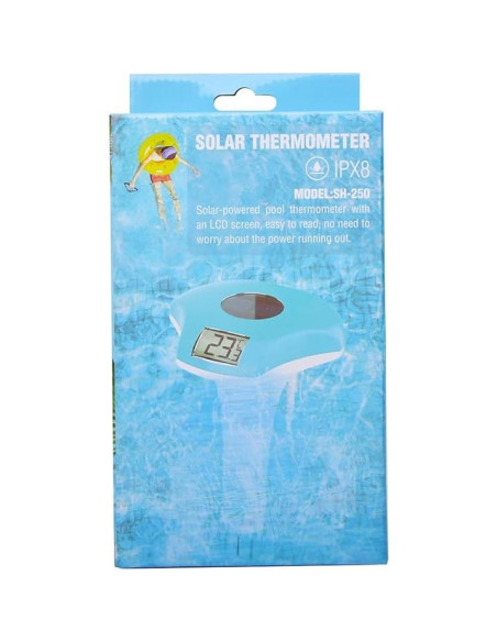 Termómetro Digital Solar BALDR para Piscina y Spa Flotante Termómetro Digital Solar BALDR para Piscina y Spa Flotante