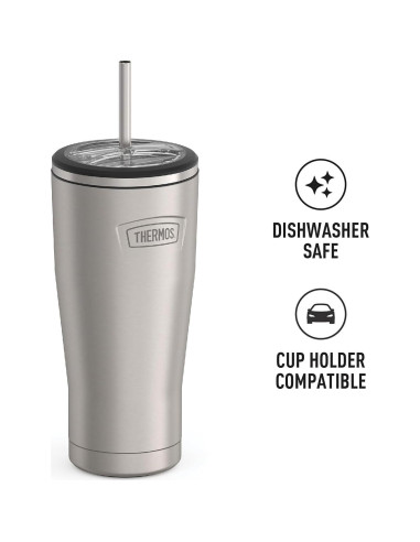 Vaso Frío Aislado THERMOS 24 oz Acero Inoxidable Mate
