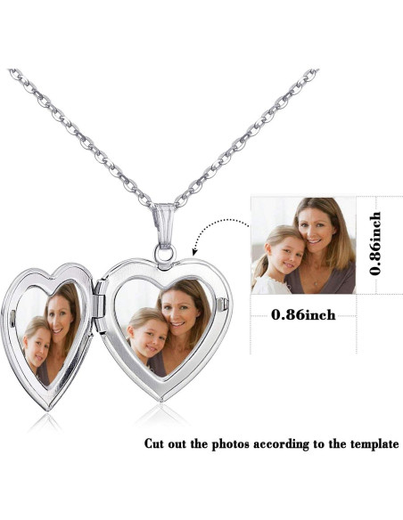 Collar Locket Inicial Unicornio YOUFENG 45cm Acero Inoxidable Collar Locket Inicial Unicornio YOUFENG 45cm Acero Inoxidable