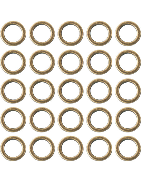 Anillos de Salto Cerrados Craftdady 500Pcs 7mm Bronce Antiguo Anillos de Salto Cerrados Craftdady 500Pcs 7mm Bronce Antiguo