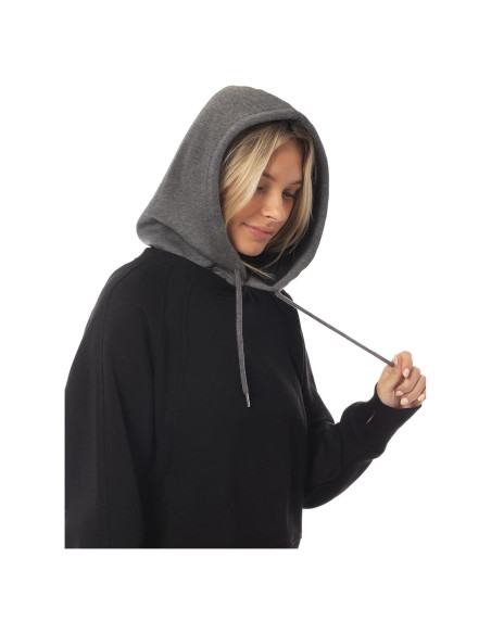 Bufanda con Capucha MixMatchy para Mujeres - Talla Única Gris Bufanda con Capucha MixMatchy para Mujeres - Talla Única Gris