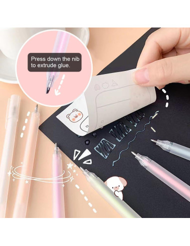 Kit de Scrapbooking Arvakr 26 Piezas Rosa/Púrpura