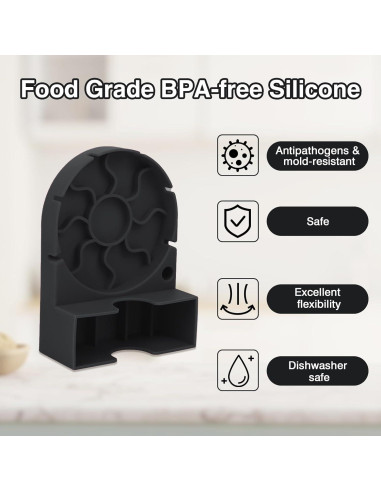 Soporte de Secado para Botellas Owala BKBY - Silicona Negra