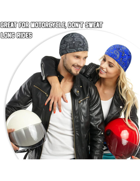 Tarpop 10 Gorras de Calavera para Hombres - Forros de Casco Tarpop 10 Gorras de Calavera para Hombres - Forros de Casco