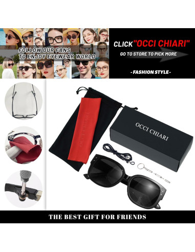 Gafas de Lectura de Sol OCCI CHIARI Oversized UV400