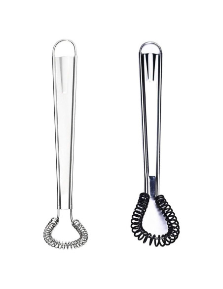 Batidor de Huevo Mini i Kito 20.32 cm Acero Inoxidable y Silicona Batidor de Huevo Mini i Kito 20.32 cm Acero Inoxidable y Silicona