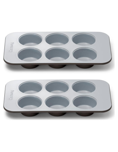 Sartén para Muffins Caraway 6 Tazas Cerámica Antiadherente