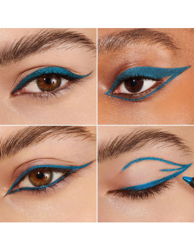Eyeliner Impermeable Wonderskin 1440 Aqua - Larga Duración 24h