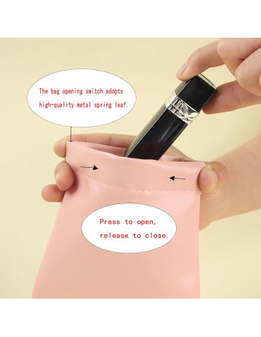 Conjunto de Bolsas de Almacenamiento para Auriculares y Cosméticos