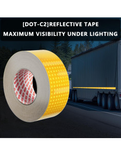 Cinta Reflectante SWRT 5 cm x 9.14 m Alta Visibilidad DOT-C2 2