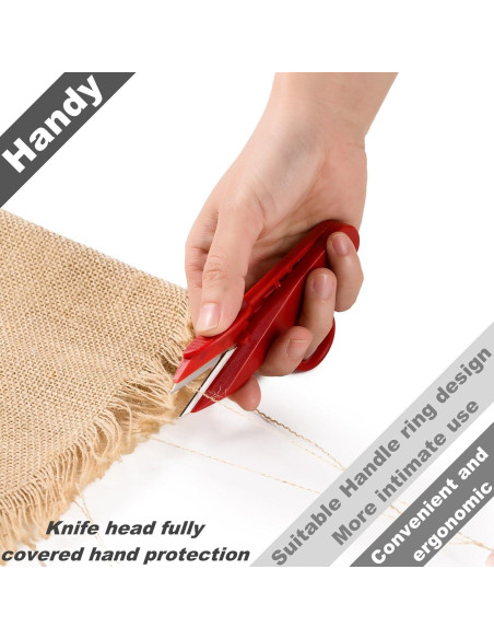 Tijeras de Coser Fengliren 20 cm Acero de Manganeso Rojo Tijeras de Coser Fengliren 20 cm Acero de Manganeso Rojo