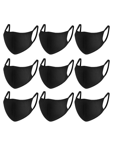 Mascarilla Unisex Anti Polvo CMTK Algodón Lavable 9 Pcs