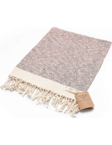 Toallas de Mano Turcas Smyrna Vintage 40x100 cm Rosa Pálido