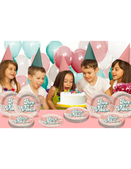 Platos de Fiesta Desechables Birthday Galore - 32 Piezas 9" Platos de Fiesta Desechables Birthday Galore - 32 Piezas 9"