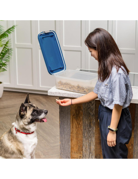 Contenedor Hermético de Almacenamiento para Comida de Mascotas IRIS USA 5 kg Contenedor Hermético de Almacenamiento para Comida de Mascotas IRIS USA 5 kg