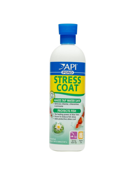 API POND STRESS COAT Acondicionador de Agua 473ml para Estanques API POND STRESS COAT Acondicionador de Agua 473ml para Estanques