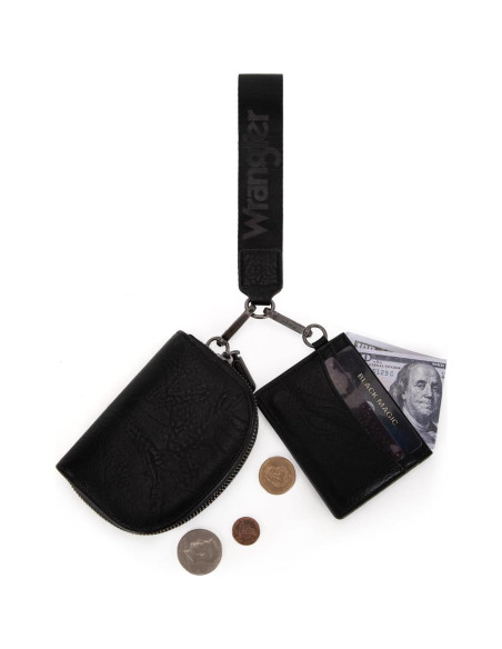 Billetera de muñeca Wrangler con bloqueo RFID para mujeres Billetera de muñeca Wrangler con bloqueo RFID para mujeres