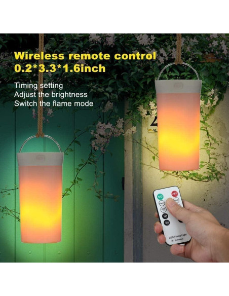 Lámpara LED Efecto Llama Bolanwich, Recargable USB, 4 Modos Lámpara LED Efecto Llama Bolanwich, Recargable USB, 4 Modos