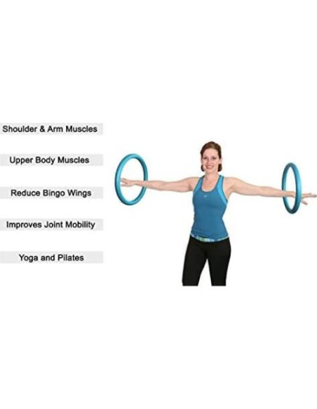 Aros de Entrenamiento Sports Hoop - 2 Aros de 0.9kg Aros de Entrenamiento Sports Hoop - 2 Aros de 0.9kg