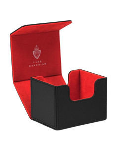 Caja de Barajas Premium Card Guardian Negra para 120 Cartas