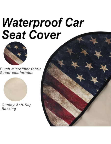 Cubierta de Asiento de Coche Zinytrae Impermeable 1 Pieza Cubierta de Asiento de Coche Zinytrae Impermeable 1 Pieza