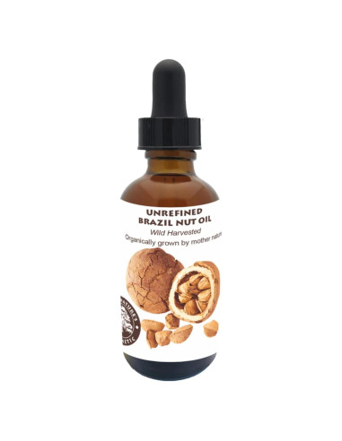 Aceite de Nuez de Brasil Orgánico Virgen 29.57 ml - Mejor Cosméticos Naturales