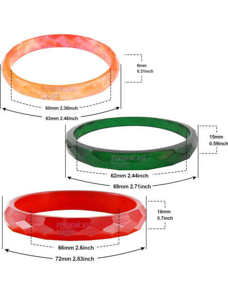 Molde de Silicona para Pulseras FUNSHOWCASE 3 Piezas Molde de Silicona para Pulseras FUNSHOWCASE 3 Piezas