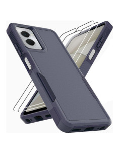 Funda Protectora Grado Militar KEKBOXQ para Moto G Power 2024 Azul