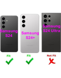 Bandeja SIM Reemplazo Samsung Galaxy S24/S24 Plus Negro 2