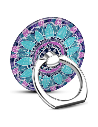 Soporte de Anillo para Teléfono TACOMEGE Azul Bohemio 3.81cm