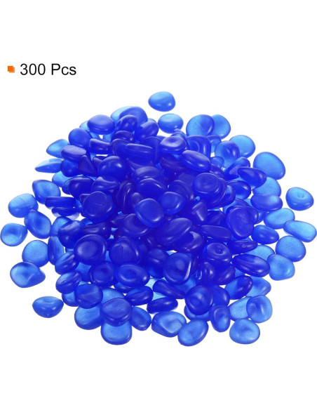 Rocas Brillantes MECCANIXITY 300pcs 13-17mm Azul Oscuro Rocas Brillantes MECCANIXITY 300pcs 13-17mm Azul Oscuro