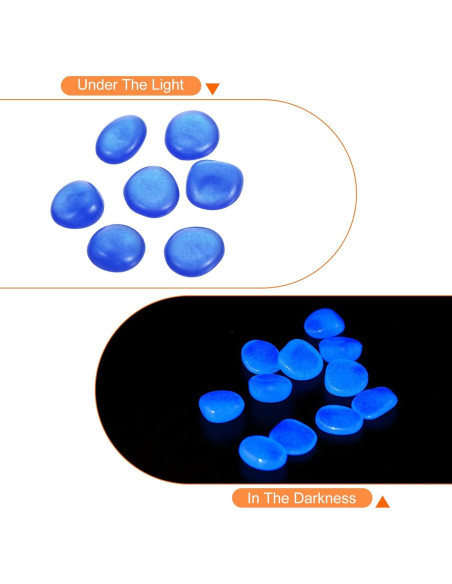Rocas Brillantes MECCANIXITY 300pcs 13-17mm Azul Oscuro Rocas Brillantes MECCANIXITY 300pcs 13-17mm Azul Oscuro