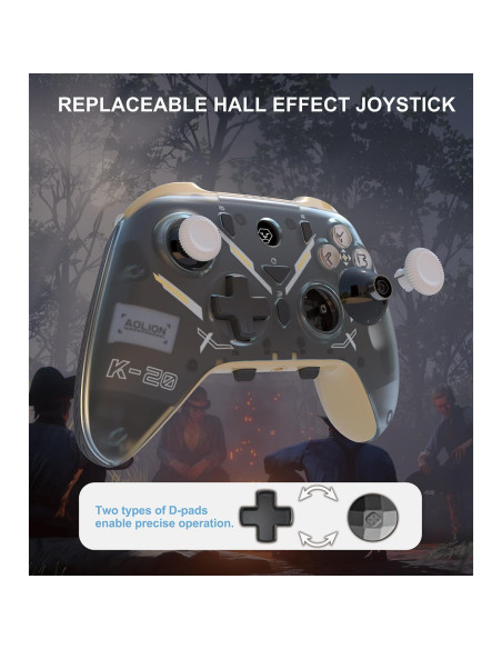 Controlador Bluetooth BLESSOURCE para PC y Móviles RGB 1000mAh Controlador Bluetooth BLESSOURCE para PC y Móviles RGB 1000mAh