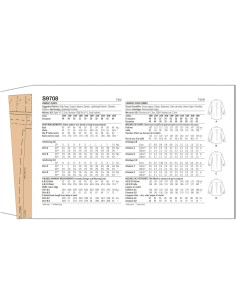 Kit de Patrones de Costura Simplicity para Camisas Tallas 20W-28W 2