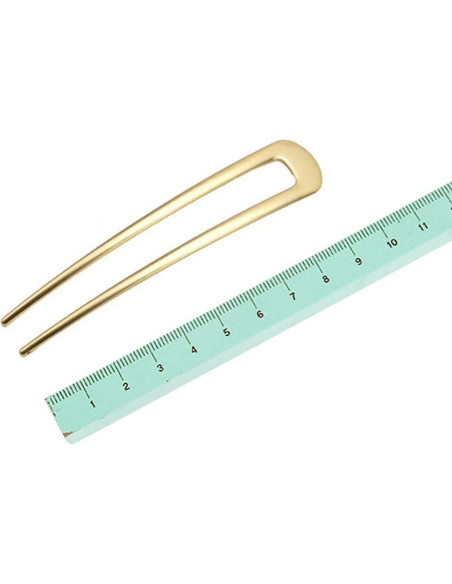 Horquillas de Cabello U-Shape Benefree 2 Pack Dorado Horquillas de Cabello U-Shape Benefree 2 Pack Dorado