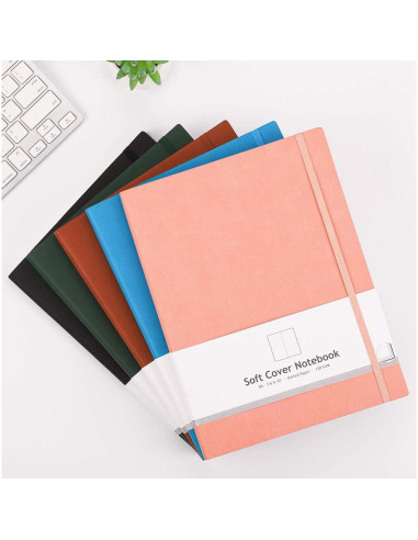 Cuaderno de Puntos AHGXG B5 2 Pack - Papel 120gsm Negro