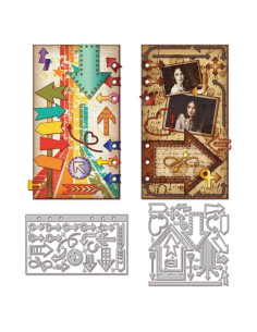 Cortador de Páginas GLOBLELAND para Scrapbooking y DIY 10x6cm