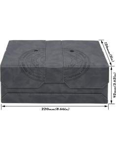 Caja de Barajas Zoopin 200 para MTG y CCG - Negro 2