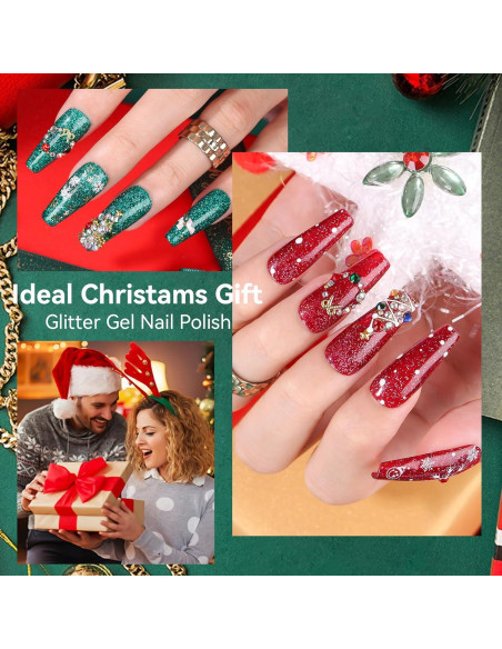 Conjunto de Esmalte de Uñas Gel Brillante Makartt - 2 Piezas 15ml Conjunto de Esmalte de Uñas Gel Brillante Makartt - 2 Piezas 15ml