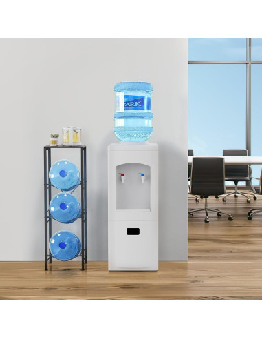 Soporte para Botellas de Agua Housolution 3 Niveles Negro