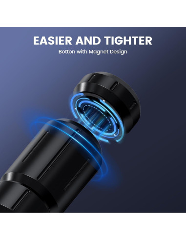 Molino de Pimienta Manual WhiteRhino, Ajustable, 55g, Aluminio