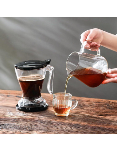 Infusor y Hervidor de Té Inteligente Genérico 560ml Negro
