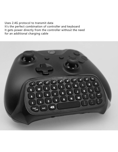 Teclado para Consola GOWENIC Negro para Series X/S y One Teclado para Consola GOWENIC Negro para Series X/S y One