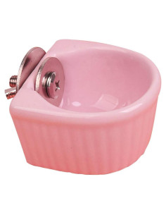 Tazón Cerámica para Mascotas Pequeñas Gutongyuan Rosa S