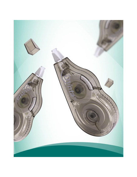 Cinta Correctora Dynta 28 Piezas 5mm x 10m Dispensador Ergonómico Cinta Correctora Dynta 28 Piezas 5mm x 10m Dispensador Ergonómico